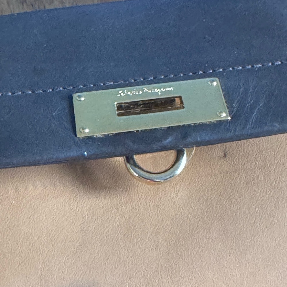 Salvatore Ferragamo Brown leather compact wallet  see pictures - Picture 13 of 16